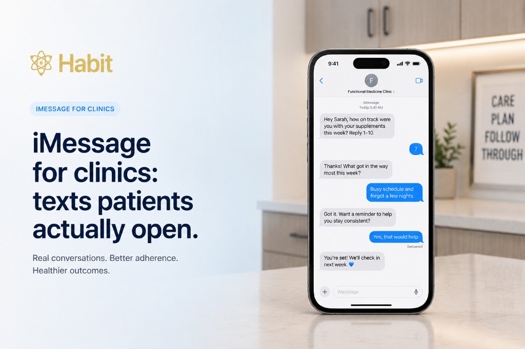 iMessage for clinics: a more natural way to text patients